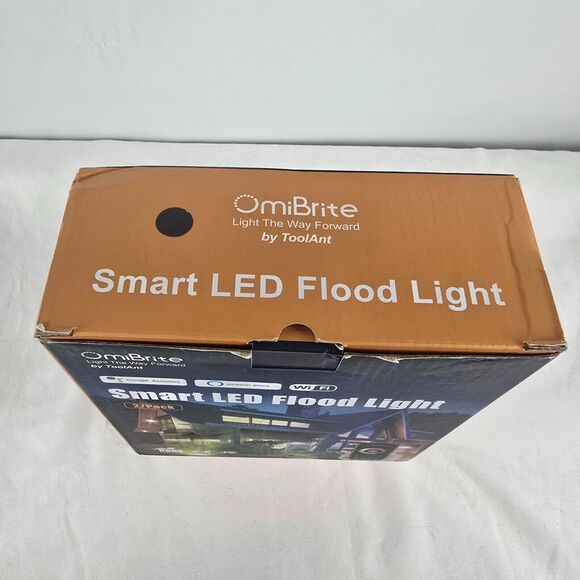 ToolAnt Omi Brite Smart LED Floodlight 2 Pack WiFi Model Q2-15 NIB - Picture 3 of 9